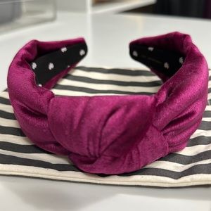 Lele Sadoughi Velvet Headband